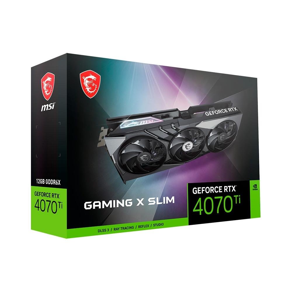 Placa de Vídeo RTX 4070 TI Gaming X | KaBuM! Placa de Vídeo RTX 4070 TI Gaming X | KaBuM!