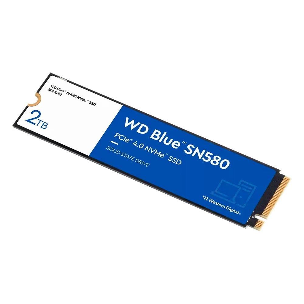 SSD 2TB WD Blue SN580 NVMe, M.2 PCle Gen4 | KaBuM!