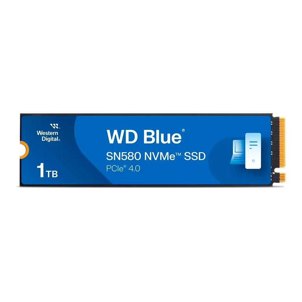 3個セットWDBlue\SN580\1TB[新品・未開封] SSD WD Blue SN580 1TB NVMe M.2 2280 (Leitura 4150MB/s e Gravação