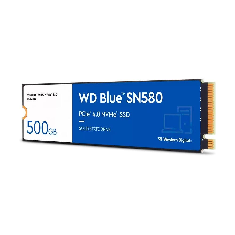 SSD 500GB WD Blue SN580 NVMe, M.2 PCle | KaBuM!
