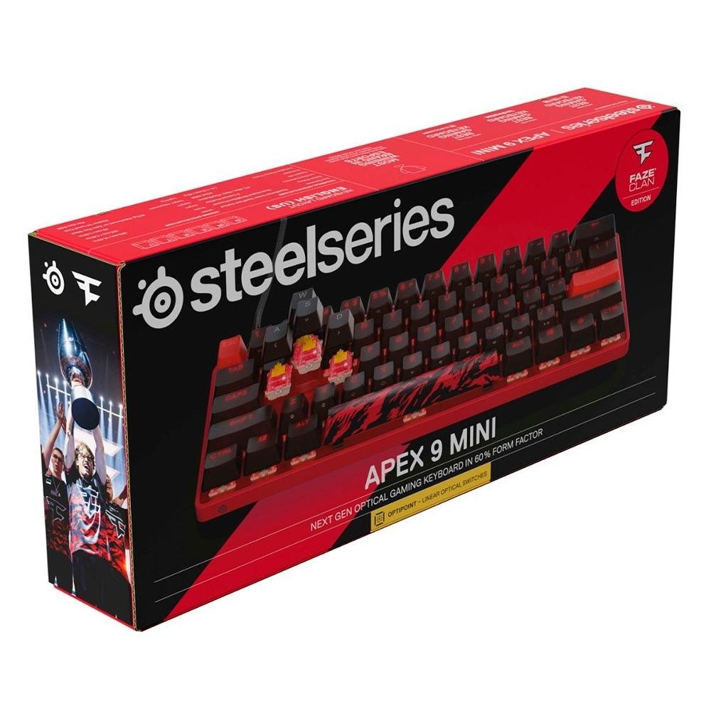 Teclado Gamer Steelseries Apex 9 Mini | KaBuM!