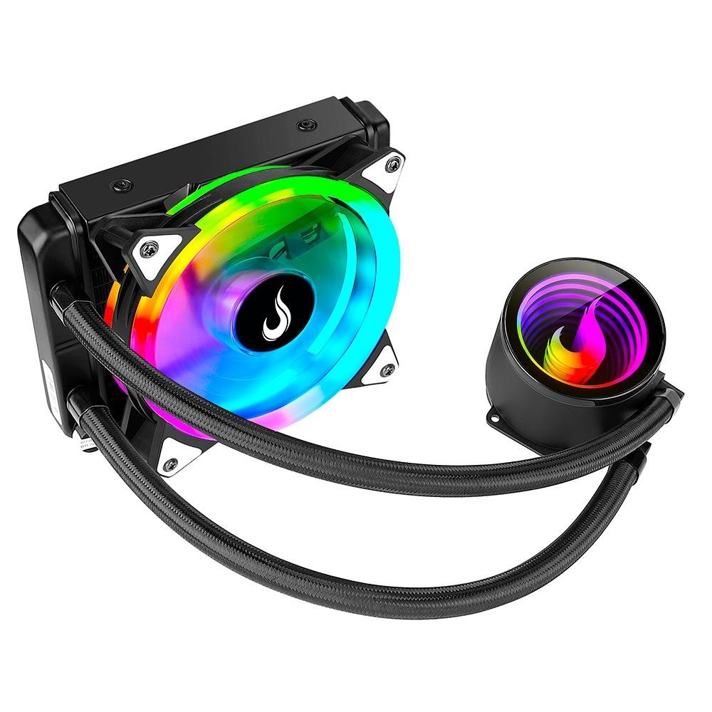 Water Cooler Rise Mode ARGB, 120mm, AMD/Intel, Preto - RM-WCB-05-ARGB 4