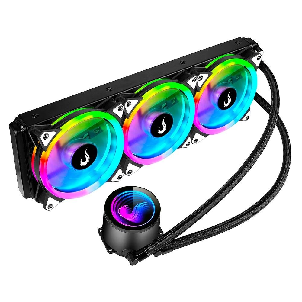 Water Cooler Rise Mode ARGB, 360mm, AMD/Intel, Preto - RM-WCB-07-ARGB 4