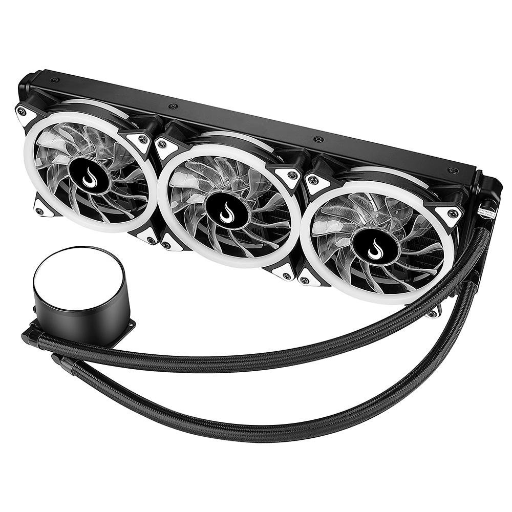 Water Cooler Rise Mode ARGB, 360mm, AMD/Intel, Preto - RM-WCB-07-ARGB Water Cooler Rise Mode ARGB, 360mm, AMD/Intel, Preto - RM-WCB-07-ARGB