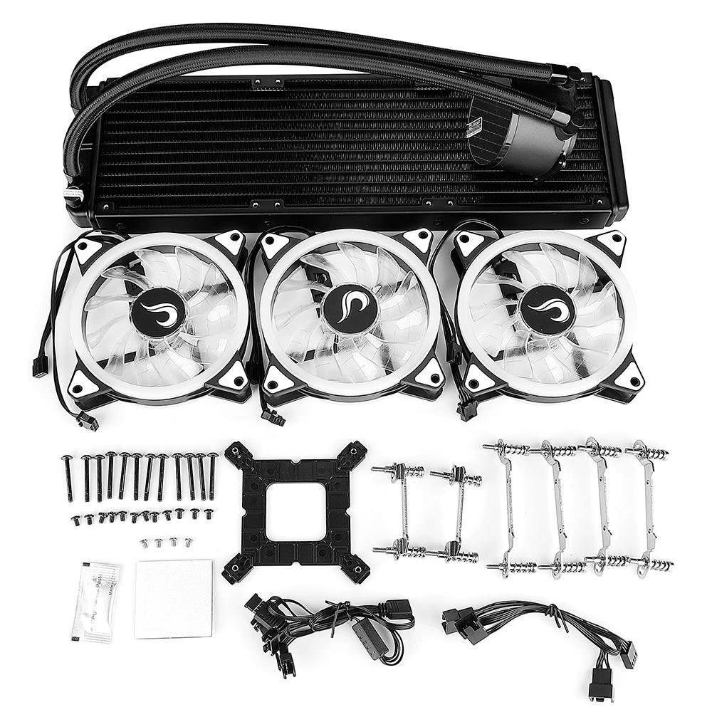 Water Cooler Rise Mode ARGB, 360mm, AMD/Intel, Preto - RM-WCB-07-ARGB - view 9
