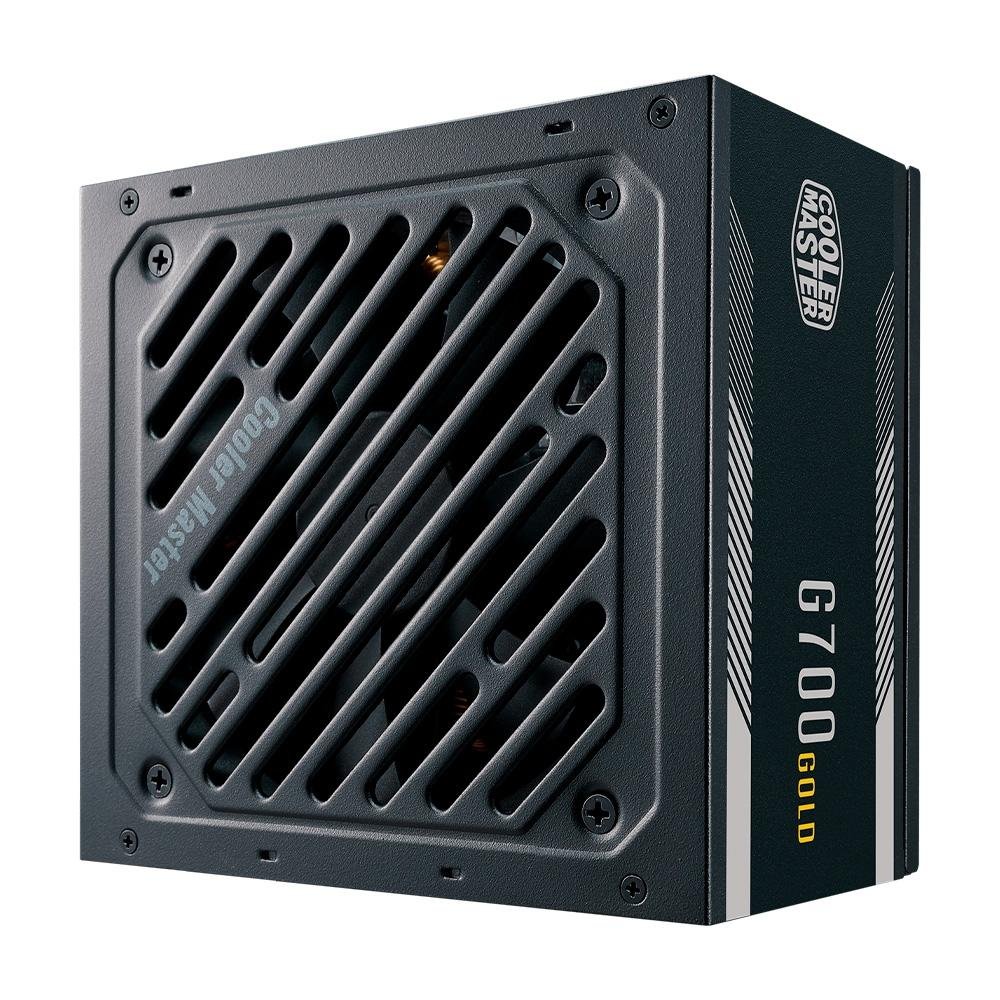 Fonte Cooler Master G700, 700W, 80 Plus Gold, PFC Ativo, com cabo, Preto - MPW-7001-ACAAG-BR Fonte Cooler Master G700, 700W, 80 Plus Gold, PFC Ativo, com cabo, Preto - MPW-7001-ACAAG-BR
