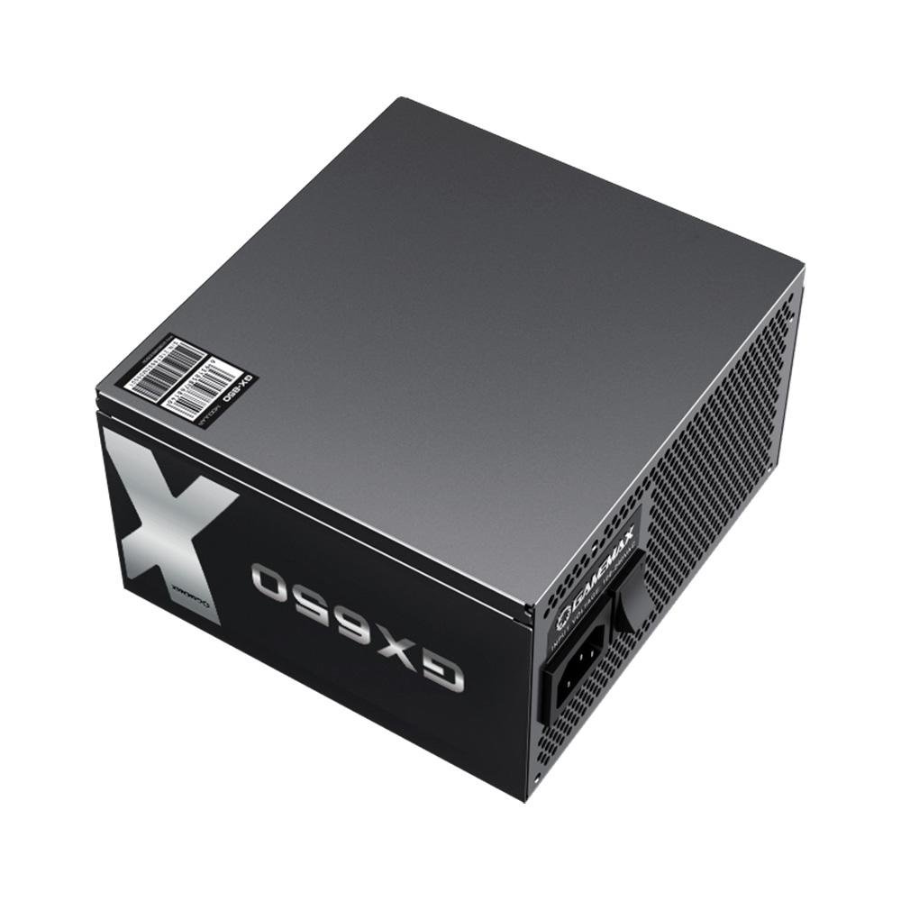 Fonte Gamemax GX650, 650W, 80 Plus Gold, Modular, PFC Ativo, Com Cabo, Preto - GX650MBKV1S7710BR Fonte Gamemax GX650, 650W, 80 Plus Gold, Modular, PFC Ativo, Com Cabo, Preto - GX650MBKV1S7710BR