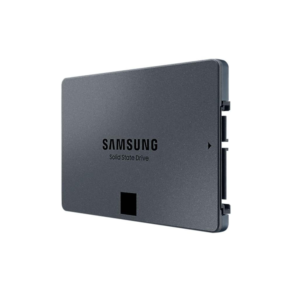 SSD Samsung 870 QVO, SATA, 1TB, 2.5", Leitura 560MB/s e Gravação 530MB/s, Cinza - MZ-77Q1T0BW