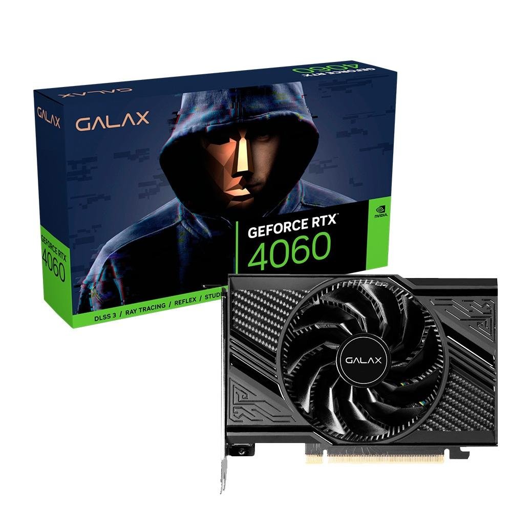 Placa de Vídeo Galax Nvidia Geforce RTX 4060 8GB 1-Click Oc 2x, GDDR6,  DLSS, Ray Tracing - 46NSL8MD8LOC - shopinfo