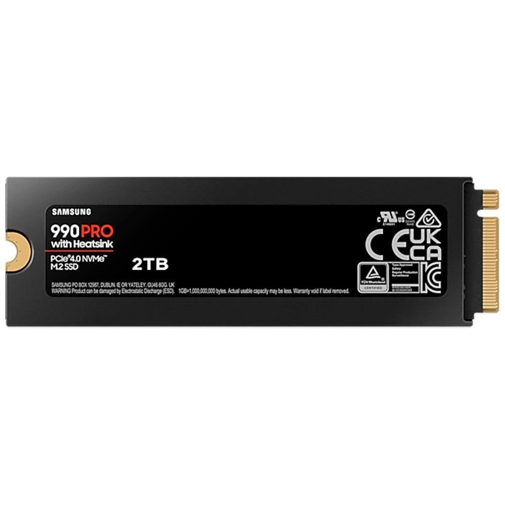 SSD Samsung 2TB, NVMe 990 PRO Heatsink | KaBuM!