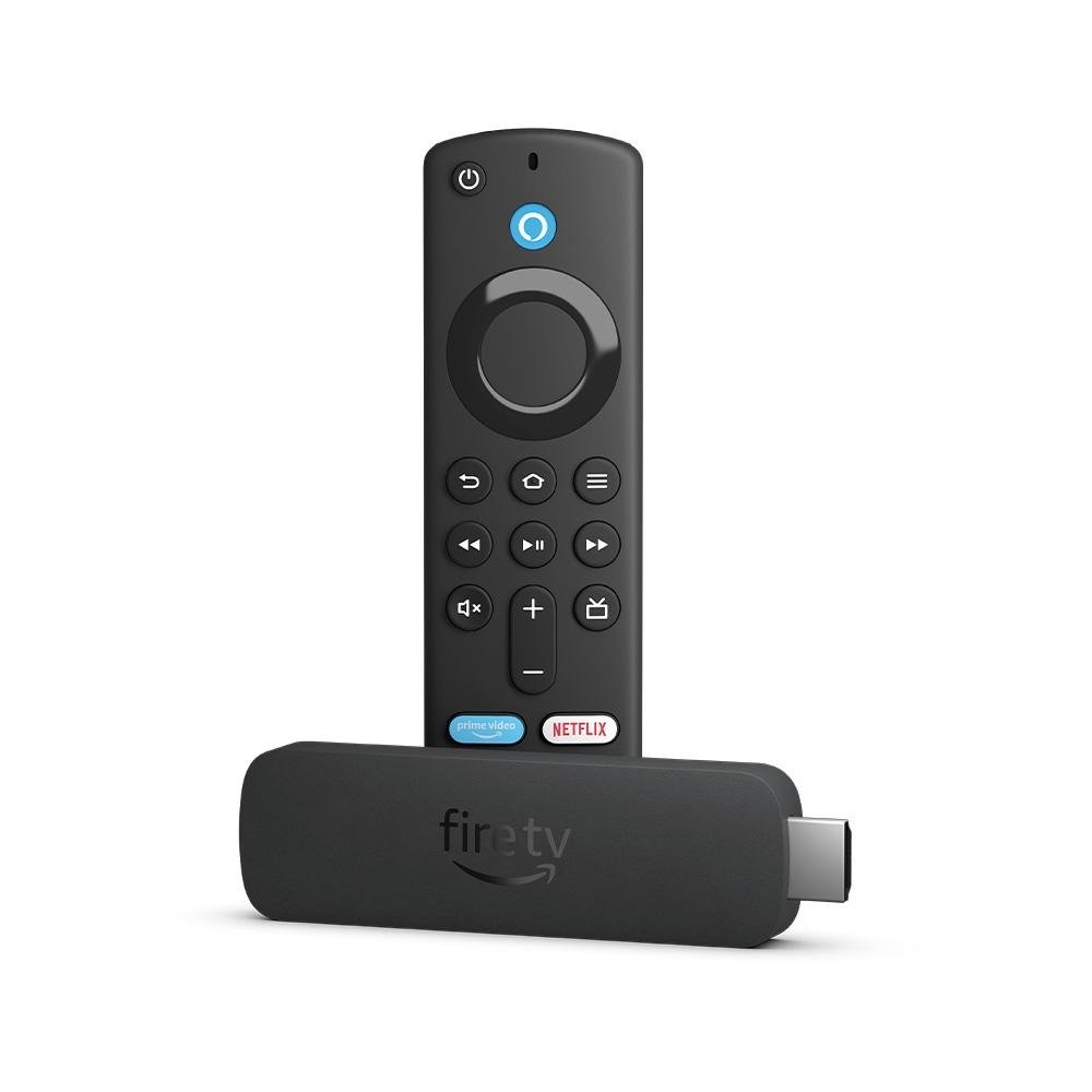 Streaming  Fire TV Stick Lite, Controle Remoto Lite, Comando de Voz  Alexa