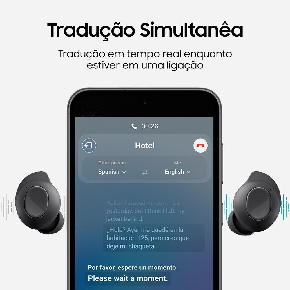 Galaxy Buds FE SM-R400NZAPZTO | KaBuM!