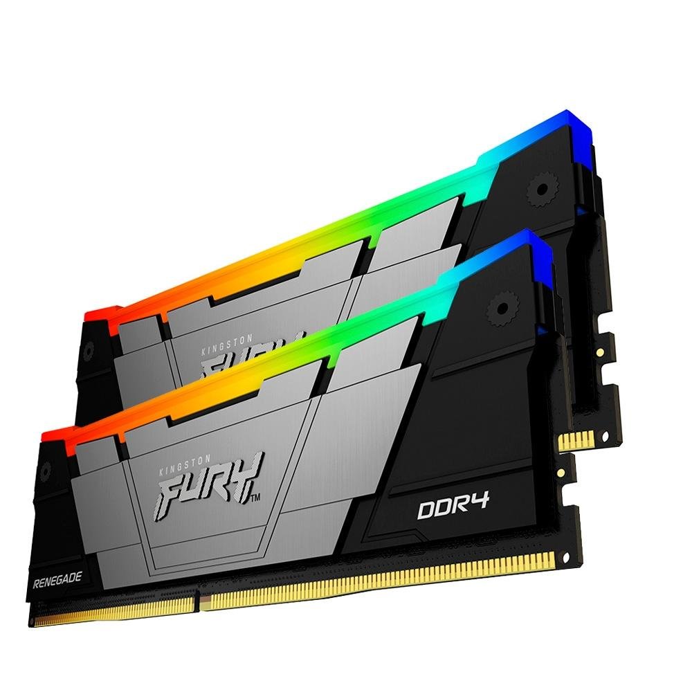 Memória Kingston Fury Renegad RGB(2x16GB) | KaBuM!