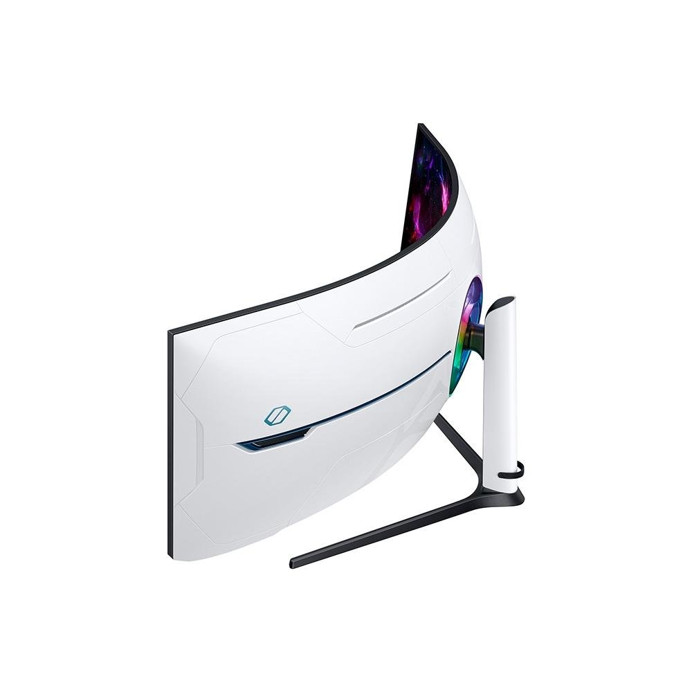 Imagem 5 de 10 do produto Monitor Gamer Curvo Samsung Odyssey NEO G9 57", Dual 4K, 240Hz, 1ms, FreeSync Premium Pro, HDR 1000, USB-C, Altura Ajustável - LS57CG950NLXZD