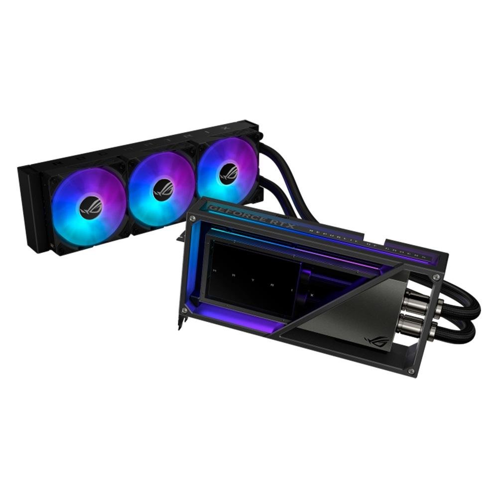 Placa de Vídeo RTX4090 P24G Gaming Rog Matrix ASUS NVIDIA GeForce, 24GB GDDR6X, DLSS, Ray Trancing - 90YV0ID7-M0NM00 Placa de Vídeo RTX4090 P24G Gaming Rog Matrix ASUS NVIDIA GeForce, 24GB GDDR6X, DLSS, Ray Trancing - 90YV0ID7-M0NM00