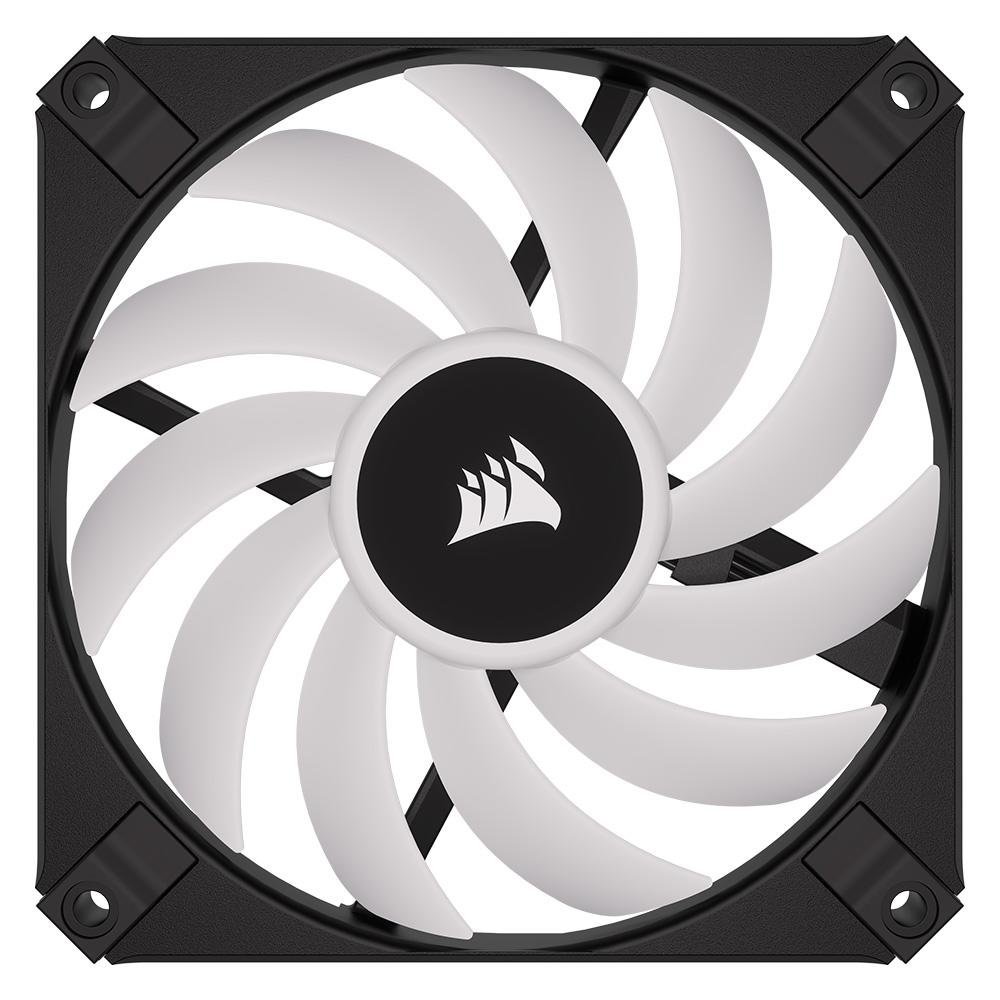 Imagem 8 de 9 do produto Kit Com 2 Ventoinhas Corsair AF120 Slim, 120mm, RGB, Preto - CO-9050163-WW