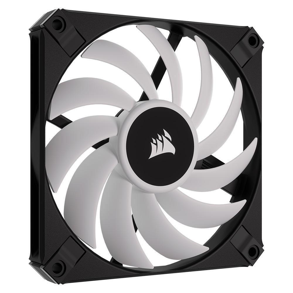 Imagem 6 de 9 do produto Kit Com 2 Ventoinhas Corsair AF120 Slim, 120mm, RGB, Preto - CO-9050163-WW