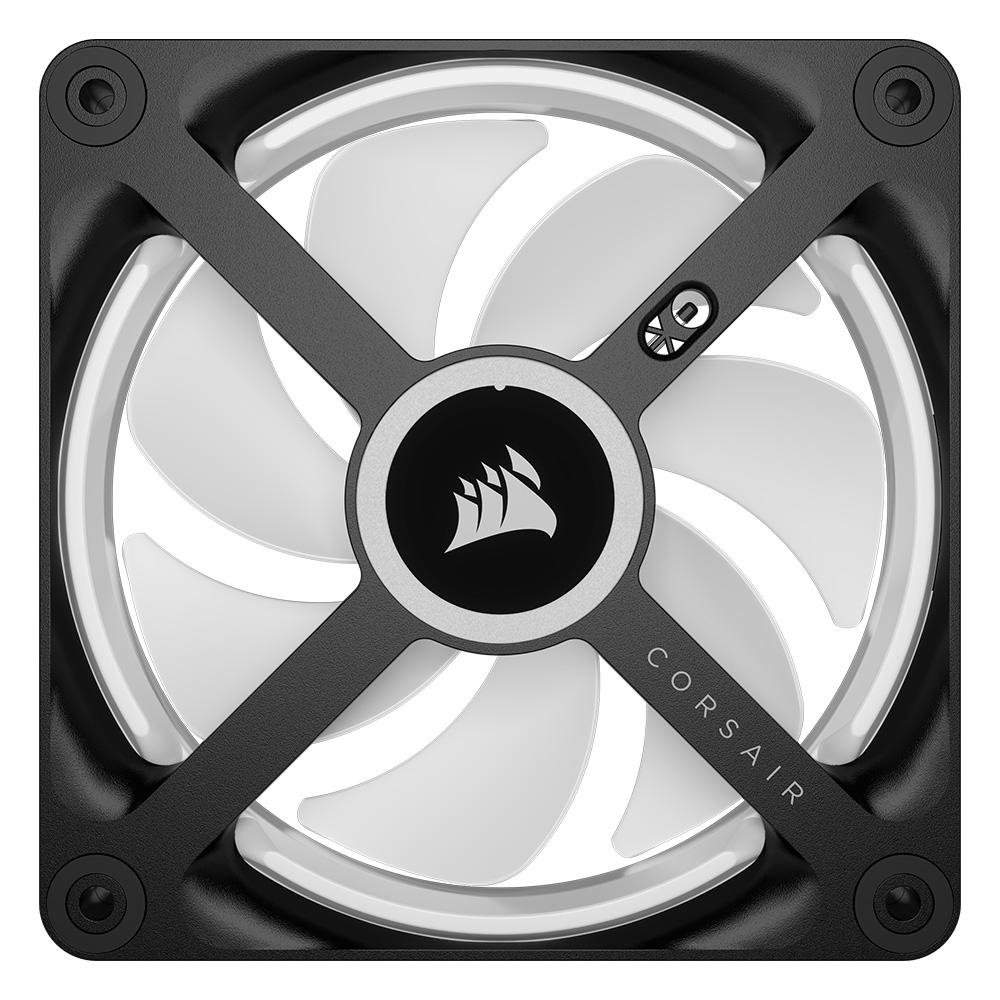 Imagem 8 de 14 do produto Ventoinha Corsair iCUE Link QX120, 120mm, RGB, Preto - CO-9051001-WW