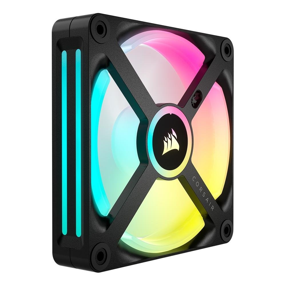 Imagem 4 de 14 do produto Ventoinha Corsair iCUE Link QX120, 120mm, RGB, Preto - CO-9051001-WW