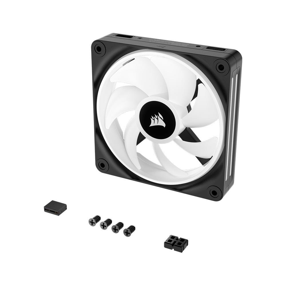 Imagem 12 de 14 do produto Ventoinha Corsair iCUE Link QX120, 120mm, RGB, Preto - CO-9051001-WW