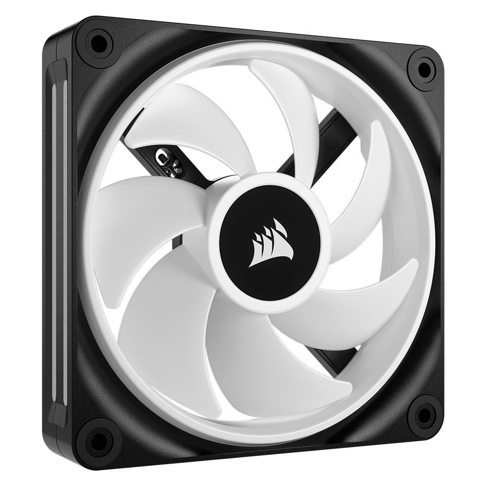 Kit com 3 Ventoinhas Corsair iCUE LINK QX120, 120mm, RGB, Preto - CO-9051002-WW - view 3