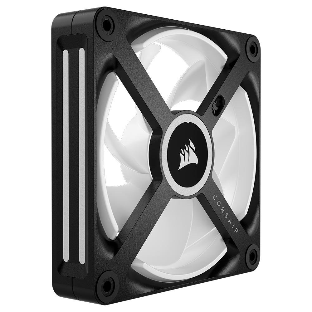 Kit com 3 Ventoinhas Corsair iCUE LINK QX120, 120mm, RGB, Preto - CO-9051002-WW - view 11