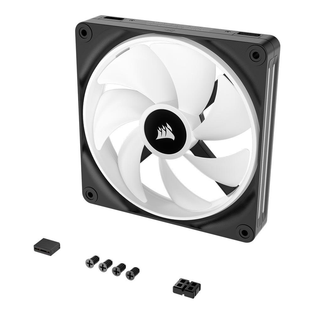Ventoinha Corsair iCUE LINK QX140, 140mm, RGB, Preto - CO-9051003-WW - view 12