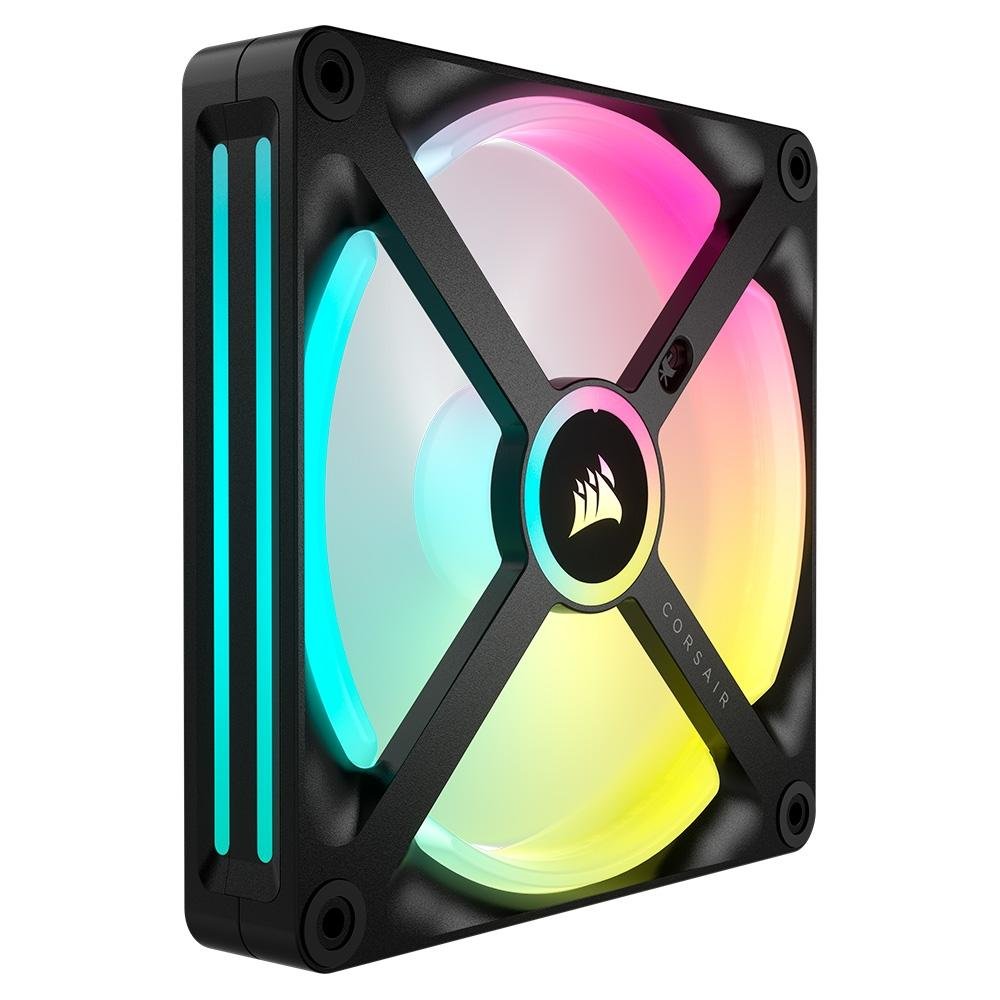 Ventoinha Corsair iCUE LINK QX140, 140mm, RGB, Preto - CO-9051003-WW - view 4