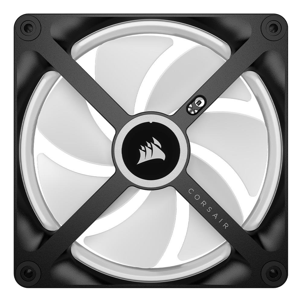 Imagem 9 de 16 do produto Kit Com 2 Ventoinhas Corsair iCUE LINK QX140, 140mm, RGB, Preto - CO-9051004-WW