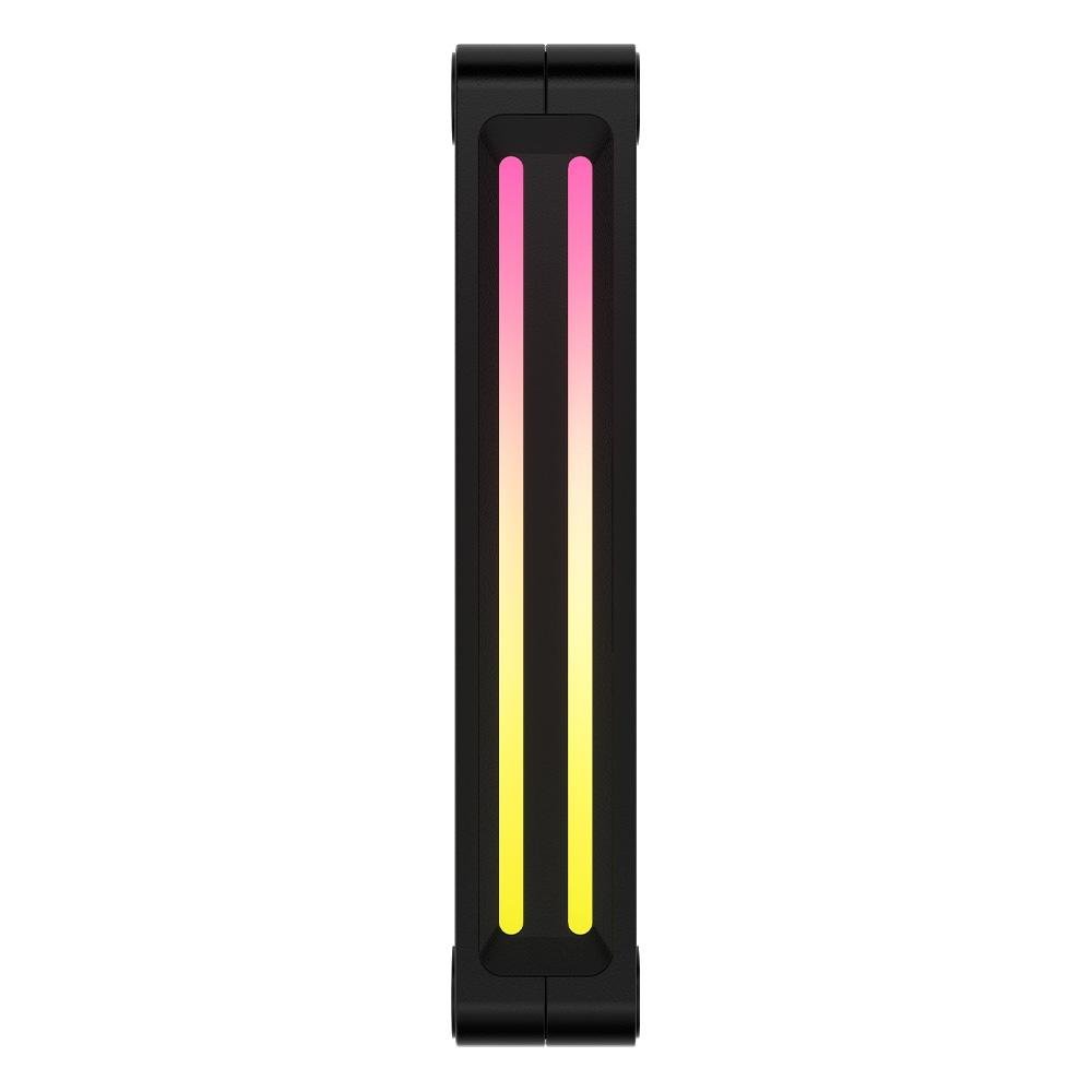 Imagem 6 de 16 do produto Kit Com 2 Ventoinhas Corsair iCUE LINK QX140, 140mm, RGB, Preto - CO-9051004-WW