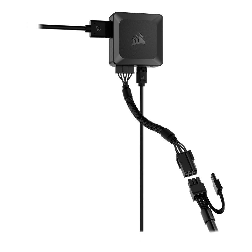 Imagem 15 de 16 do produto Kit Com 2 Ventoinhas Corsair iCUE LINK QX140, 140mm, RGB, Preto - CO-9051004-WW