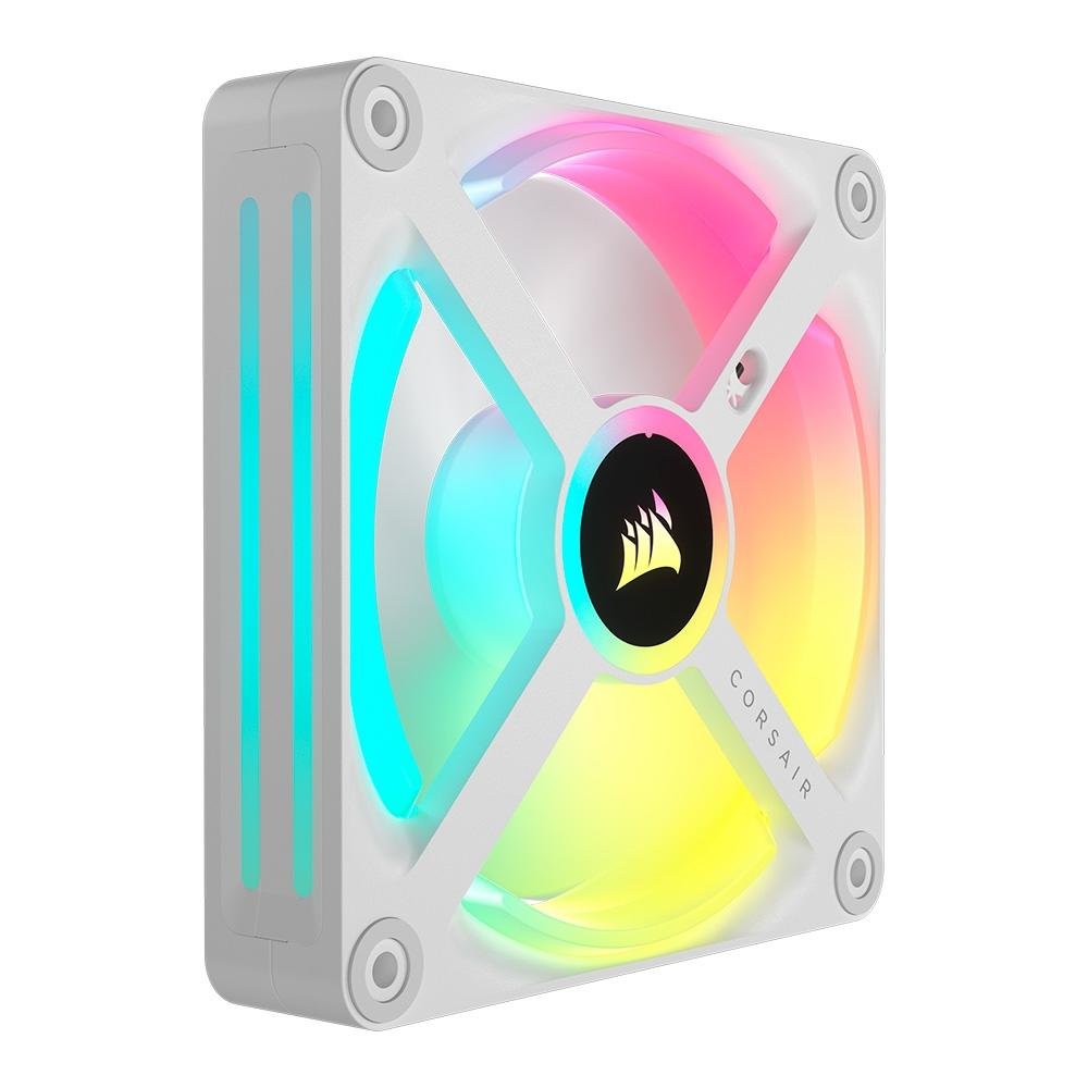 Imagem 4 de 14 do produto Ventoinha Corsair iCUE LINK QX120, 120mm, RGB, Branco -  CO-9051005-WW