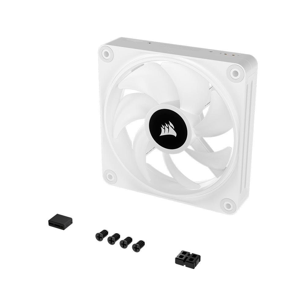Imagem 12 de 14 do produto Ventoinha Corsair iCUE LINK QX120, 120mm, RGB, Branco -  CO-9051005-WW