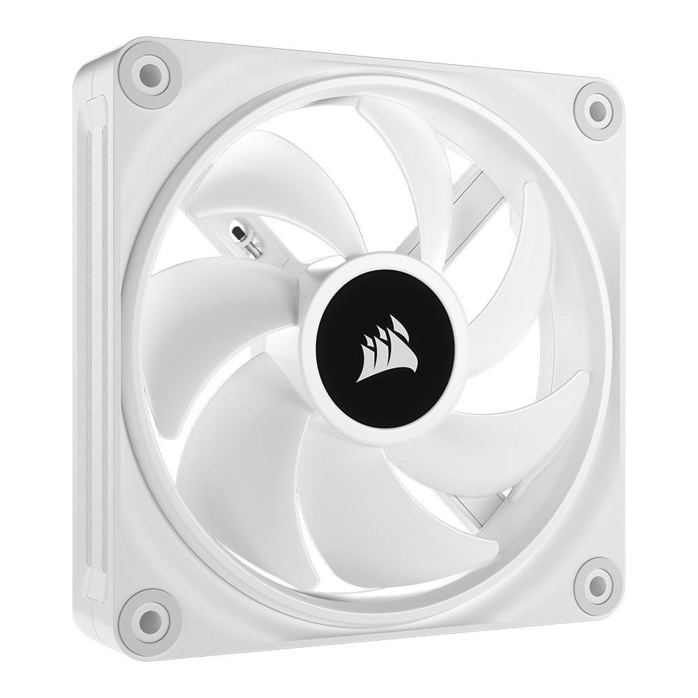 Imagem 3 de 16 do produto Kit Com 3 Ventoinhas Corsair iCUE LINK QX120, 120mm, RGB, Branco - CO-9051006-WW