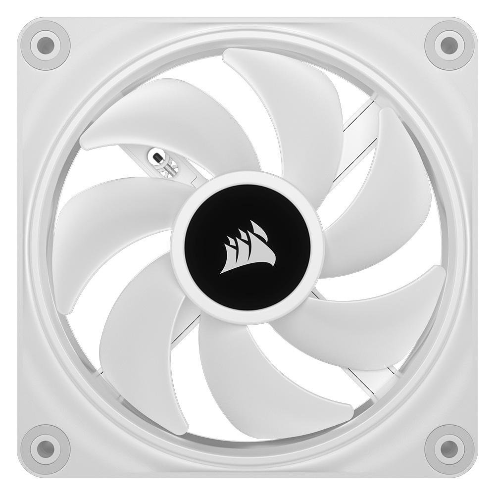 Imagem 5 de 16 do produto Kit Com 3 Ventoinhas Corsair iCUE LINK QX120, 120mm, RGB, Branco - CO-9051006-WW