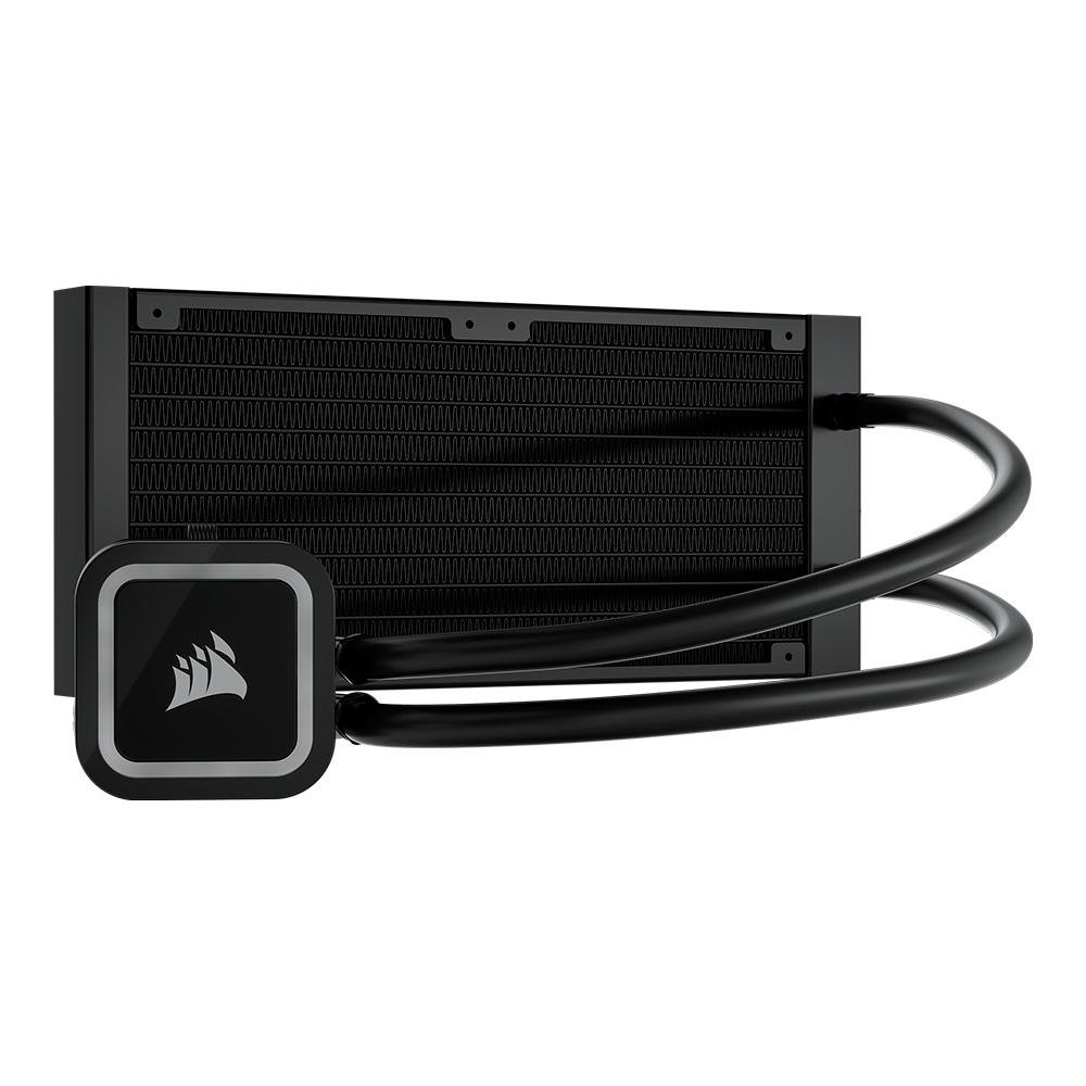 Water Cooler Corsair H100x RGB Elite, RGB, 240mm, AMD/Intel, Preto - CW-9060065-WW2 Water Cooler Corsair H100x RGB Elite, RGB, 240mm, AMD/Intel, Preto - CW-9060065-WW2