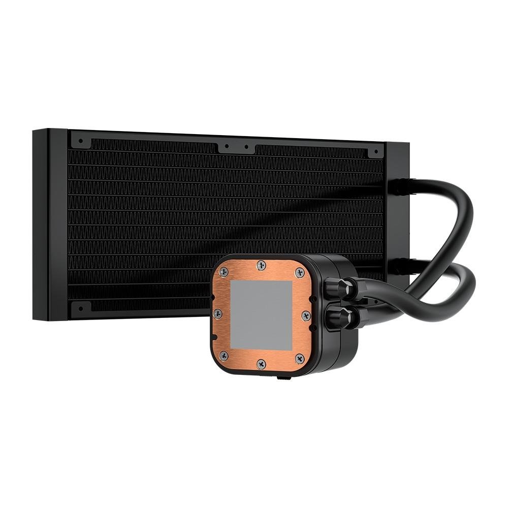 Water Cooler Corsair H100x RGB Elite, RGB, 240mm, AMD/Intel, Preto - CW-9060065-WW2 Water Cooler Corsair H100x RGB Elite, RGB, 240mm, AMD/Intel, Preto - CW-9060065-WW2