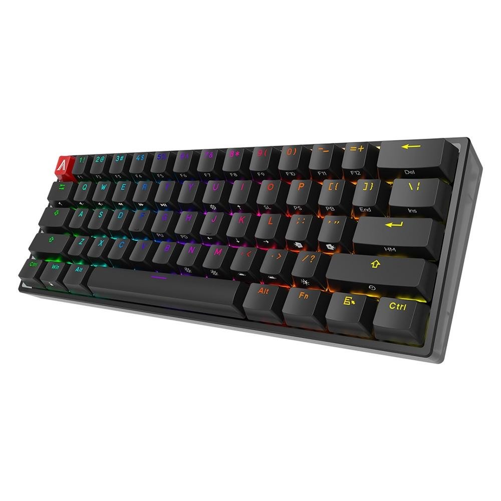 Teclado Mecânico Gamer AOC AGK600, RGB, Cherry MX Switch Red, Layout 60%, US, - AGK600BR/FG