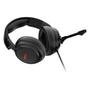 Headset Gamer AOC GH100, LED Vermelho, Drivers 50mm, P2, PC, PS4, PS5, Xbox One, Series, Switch, Mobile, Preto - GH100B