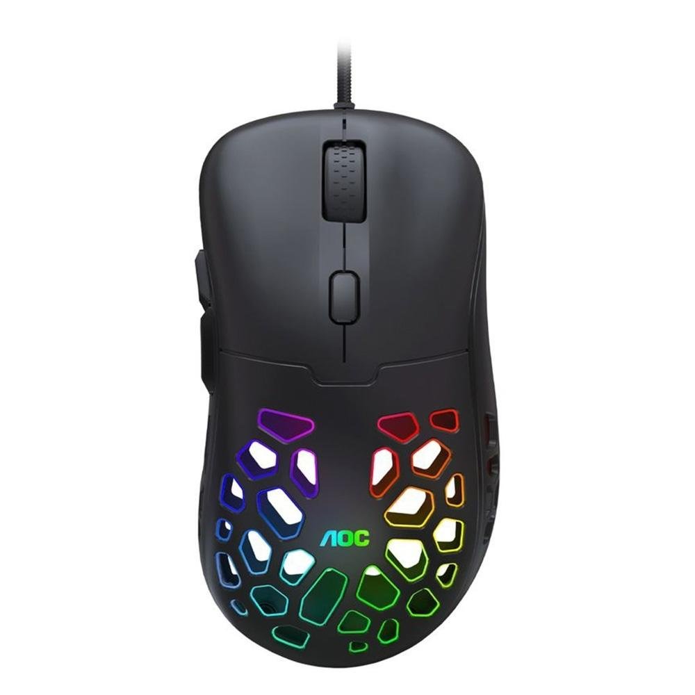 Mouse Gamer ( Balão.info) GM510, RGB, ( Balão.info) DPI, 6 Botões, Preto - GM510B/FG - foto 2