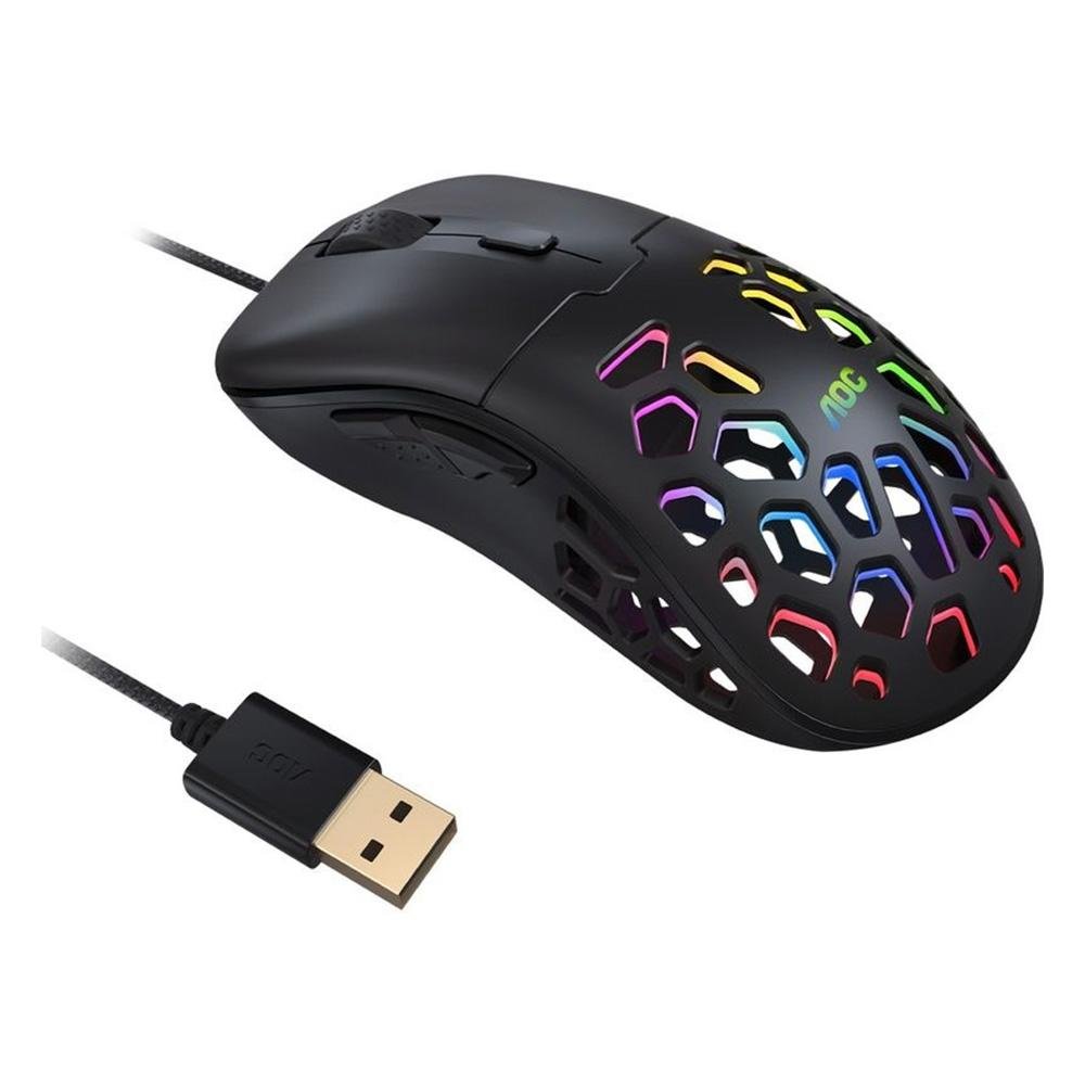 Mouse Gamer ( Balão.info) GM510, RGB, ( Balão.info) DPI, 6 Botões, Preto - GM510B/FG - foto 9