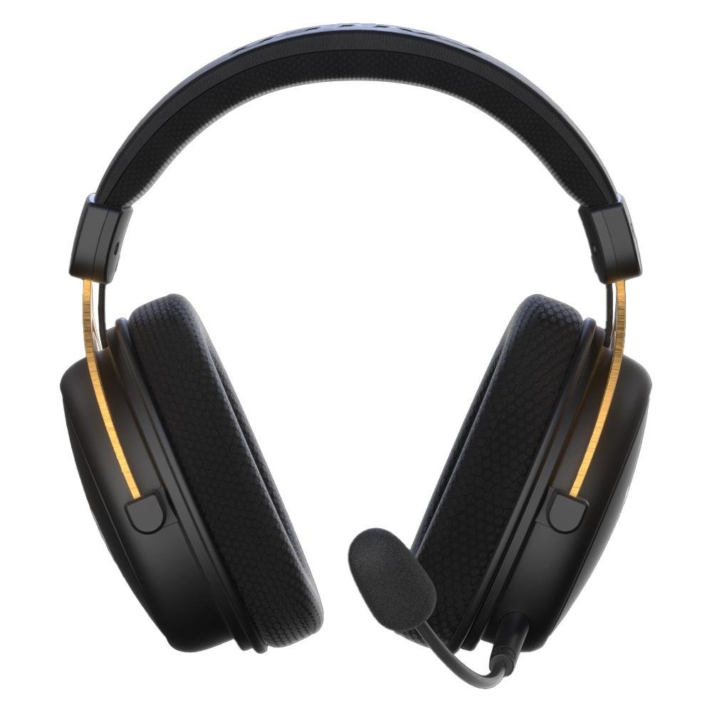 Headset Gamer Sem Fio Fallen Pantera, Drivers 53mm, Bluetooth, Wireless, PC, PS4, PS5, Switch, Mobile, Preto - HE-FA-PA-WL-PR