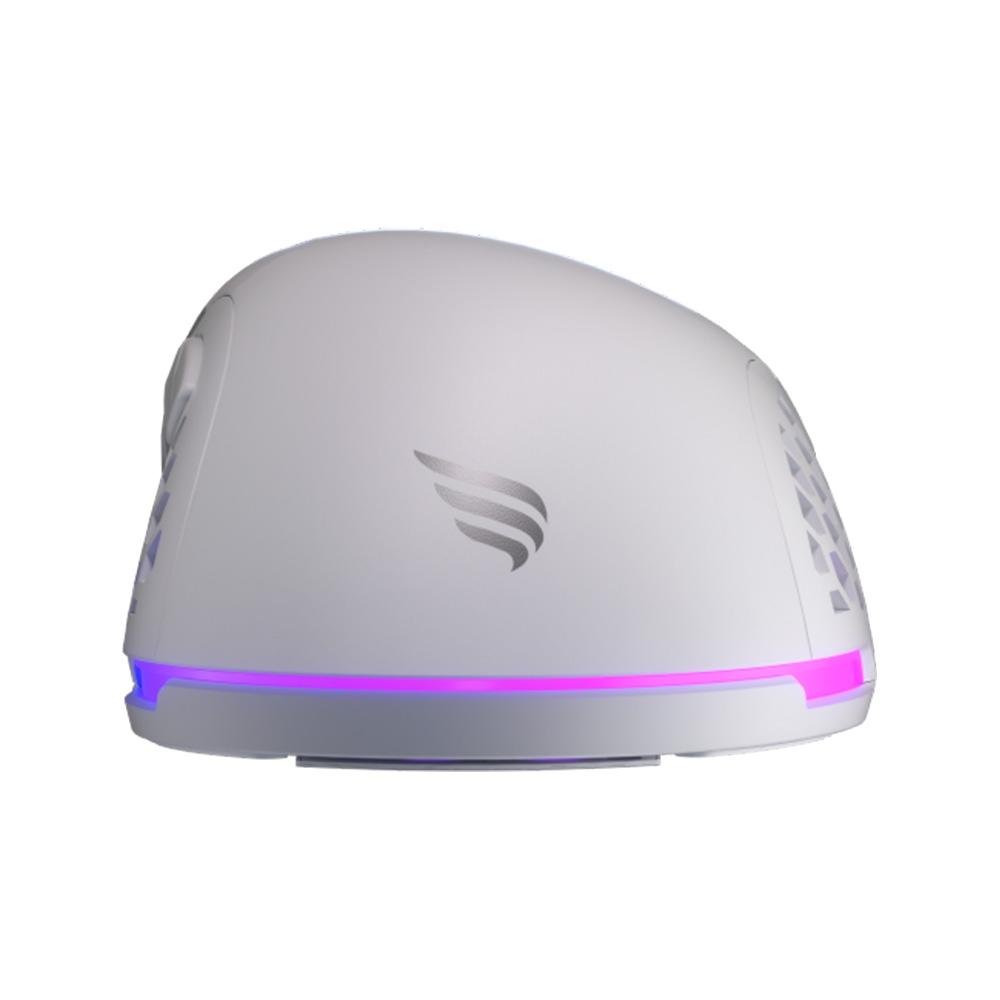 Imagem 7 de 7 do produto Mouse Gamer Sem Fio Fallen Morcego, RGB, 6400 DPI, 6 Botões, Wireless, Branco - MO-FN-MO-WL-BR