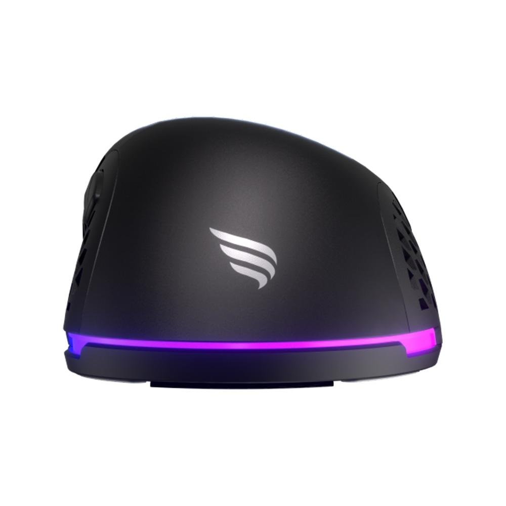 Imagem 7 de 7 do produto Mouse Gamer Sem Fio Fallen Morcego RGB, 6400 DPI, 6 Botões, Wireless, Preto - MO-FN-MO-WL-PT