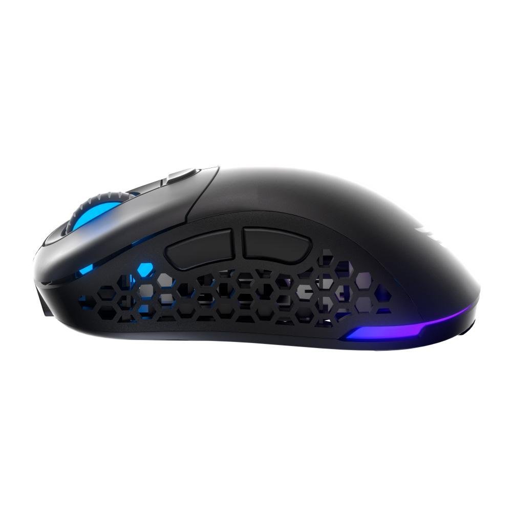 Imagem 6 de 7 do produto Mouse Gamer Sem Fio Fallen Morcego RGB, 6400 DPI, 6 Botões, Wireless, Preto - MO-FN-MO-WL-PT
