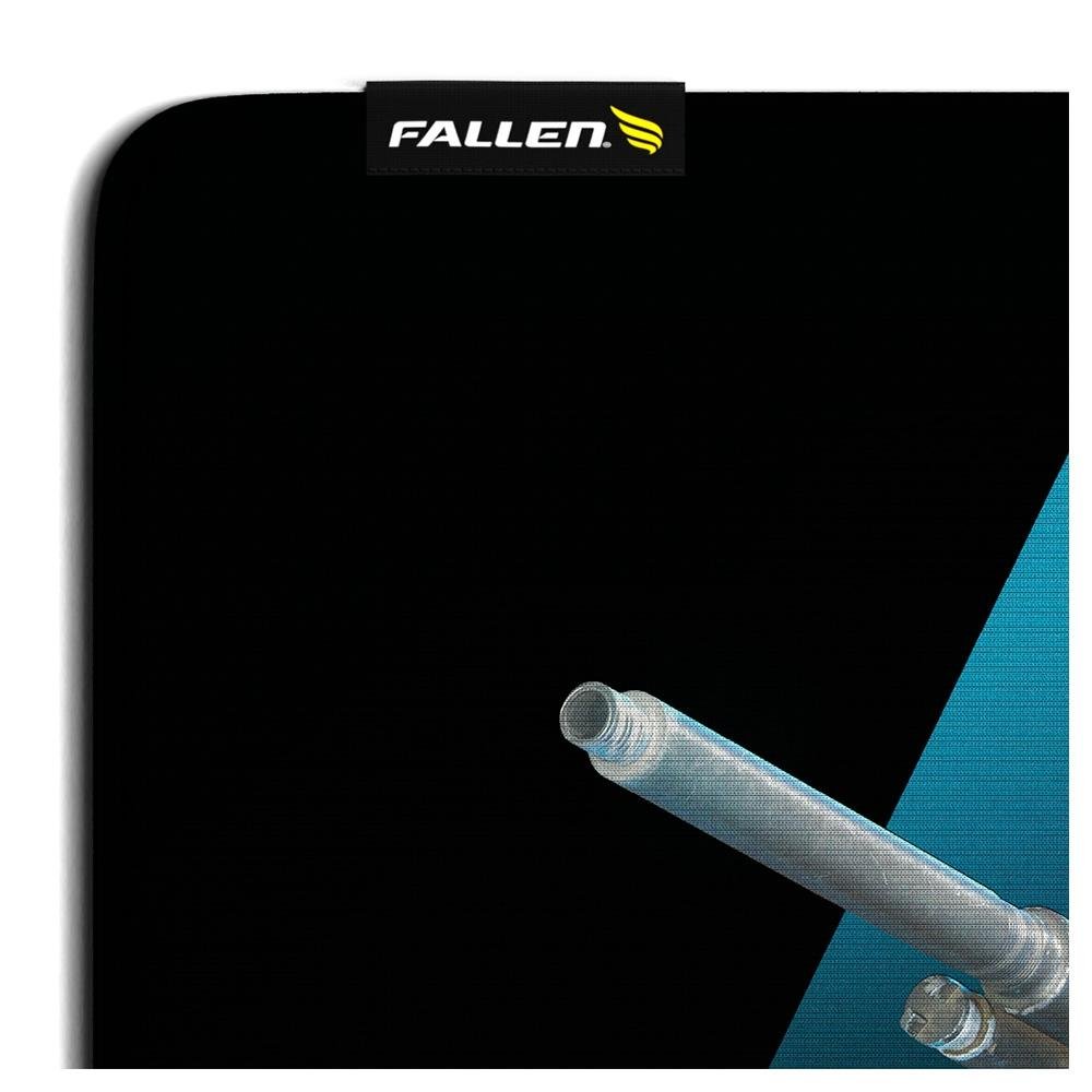 Imagem 3 de 4 do produto Mousepad Gamer Fallen Rainbow6, Speed+ Estendido 900x400mm - MP-R6-SM-ES