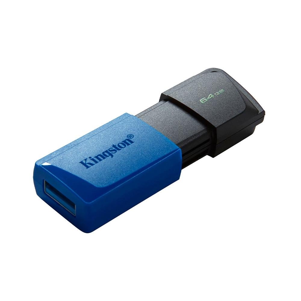 Pen Drive 64GB ( Balão.info) Data Traveler Exodia M, USB 3.2, Preto e Azul - DTXM/64GB - foto 2