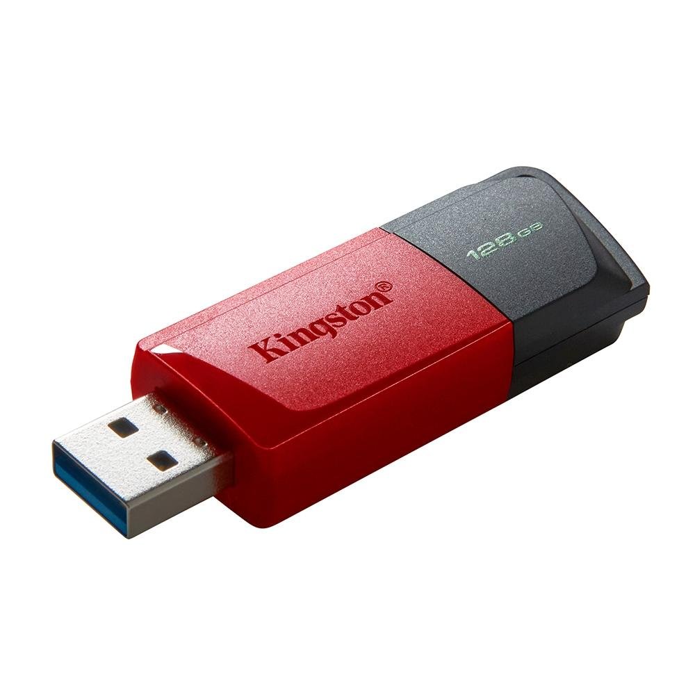 Pen Drive 128GB Kingston Data Traveler Exodia M, USB 3.2, Preto e Vermelho - DTXM/128GB Pen Drive 128GB Kingston Data Traveler Exodia M, USB 3.2, Preto e Vermelho - DTXM/128GB