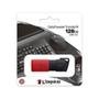 Pen Drive 128GB Kingston Data Traveler Exodia M, USB 3.2, Preto e Vermelho - DTXM/128GB