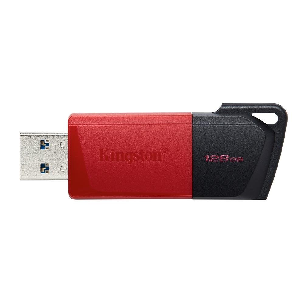 Pen Drive 128GB Kingston Data Traveler Exodia M, USB 3.2, Preto e Vermelho - DTXM/128GB Pen Drive 128GB Kingston Data Traveler Exodia M, USB 3.2, Preto e Vermelho - DTXM/128GB